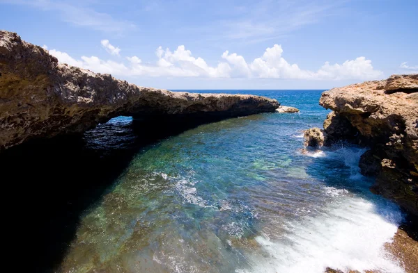 자연 브리지와 해안 — 스톡 사진