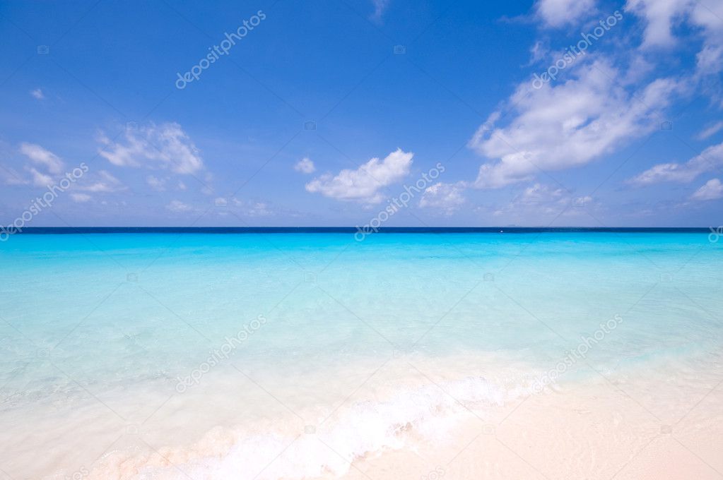 Turquoise sea view
