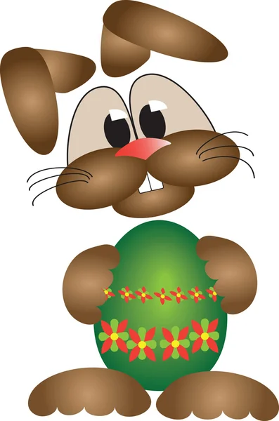 Feliz conejito de Pascua — Archivo Imágenes Vectoriales