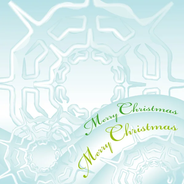 Καλά Χριστούγεννα ευχετήρια κάρτα 3 — Διανυσματικό Αρχείο