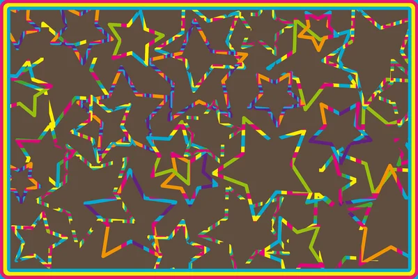 Étoiles rétro — Image vectorielle