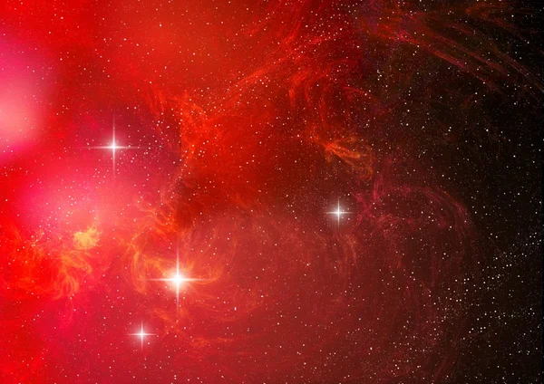 Nebulosa roja — Foto de Stock