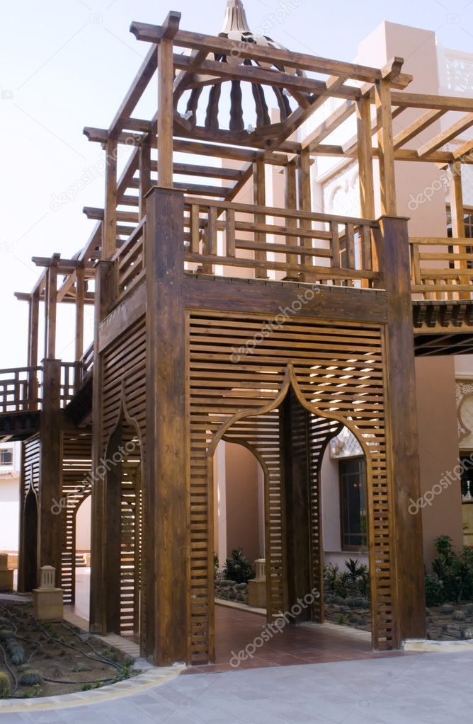 Arabian style architecture detail
