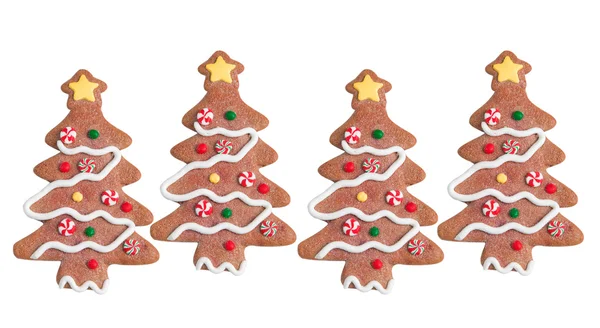 Gingerbread ağaçlar — Stok fotoğraf