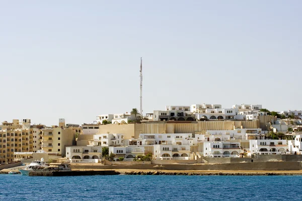 Complessi alberghieri a Hurghada, Egitto — Foto Stock