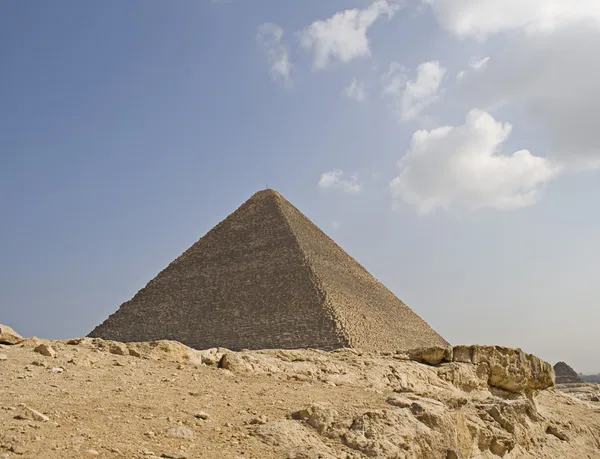 Pyramida faraóna Chufu, egypt — Stock fotografie