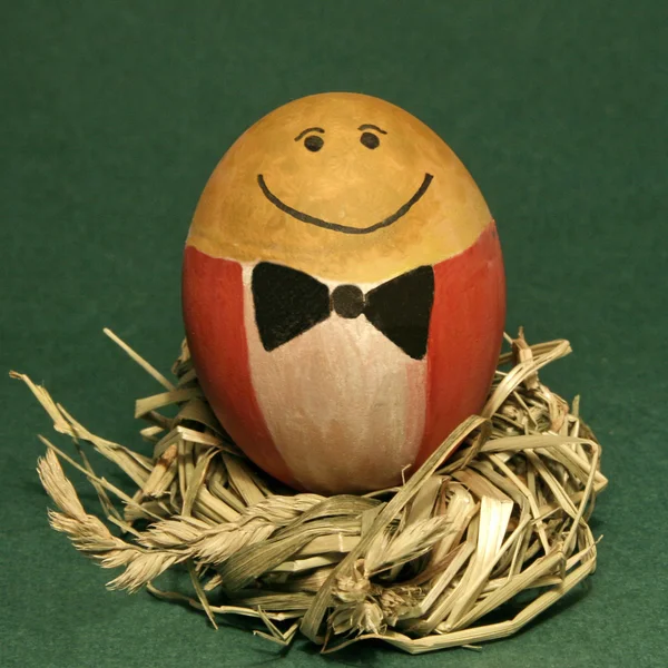 Smile of Mr. Egg — Stock Photo, Image