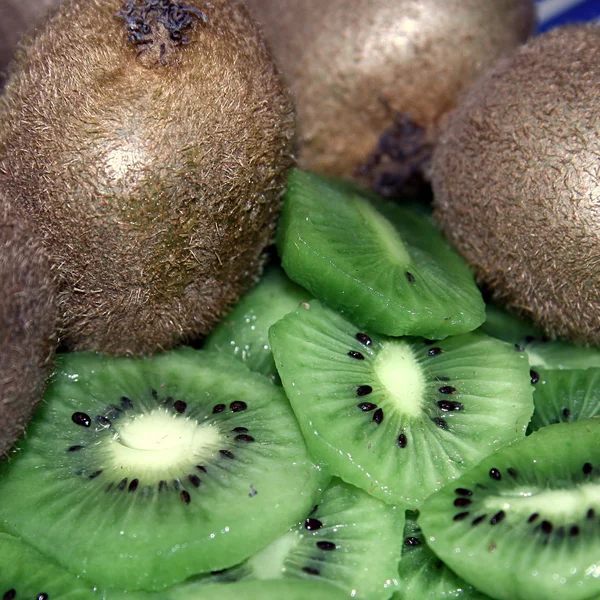 Kiwi frutas de perto — Fotografia de Stock