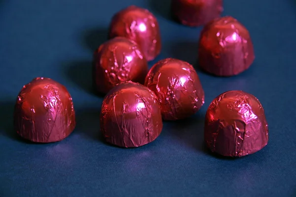 Шоколадные капли — стоковое фото