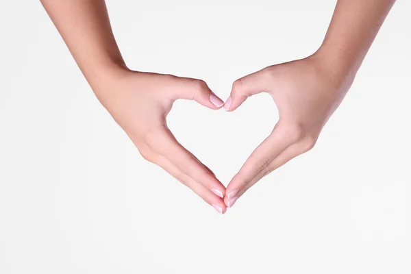 stock image Heart by hands