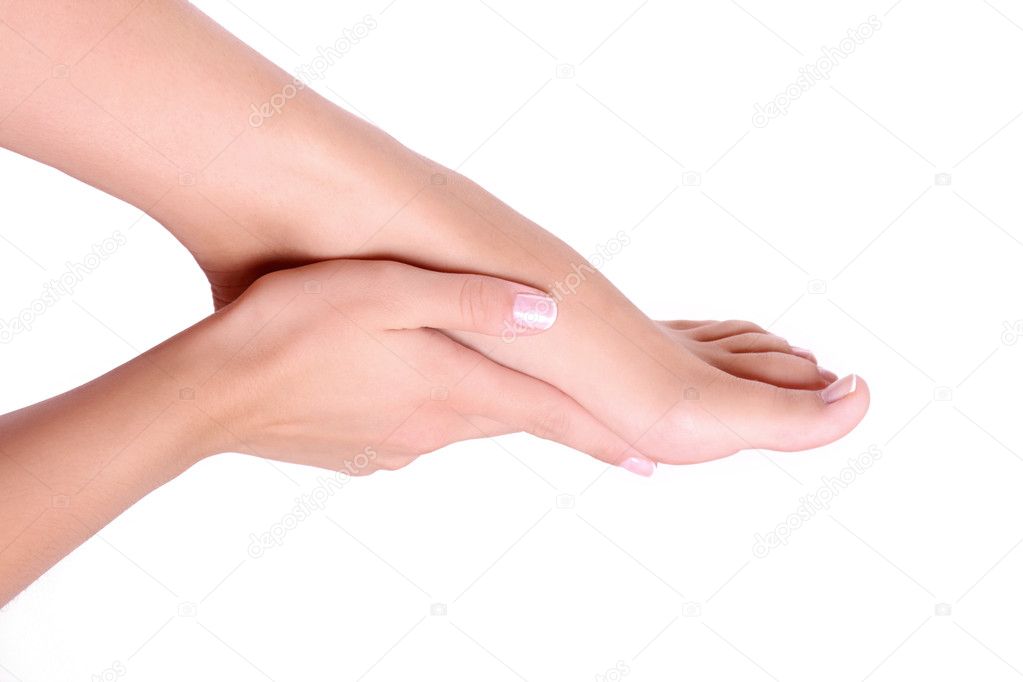 Woman's Hand And Feet