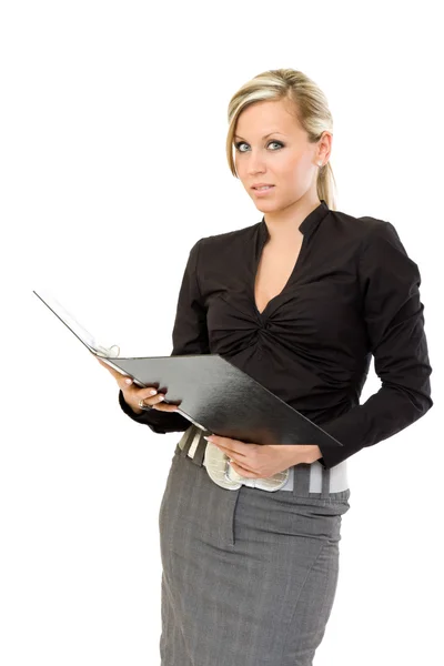Auditor business woman — Stock Photo, Image