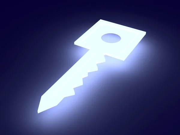 stock image Glowing Key