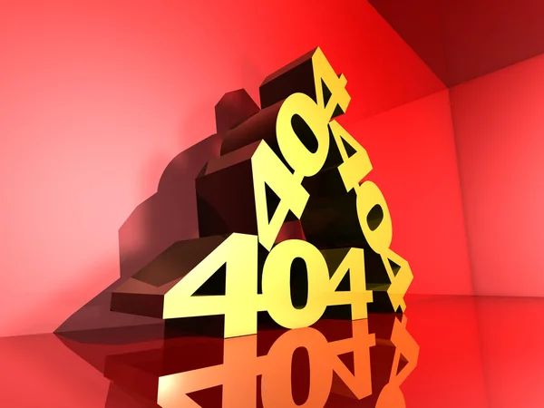 404 — Fotografia de Stock