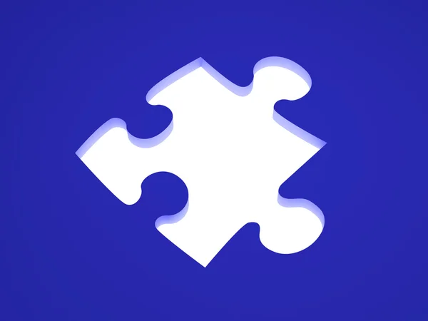 Soluzione puzzle — Foto Stock