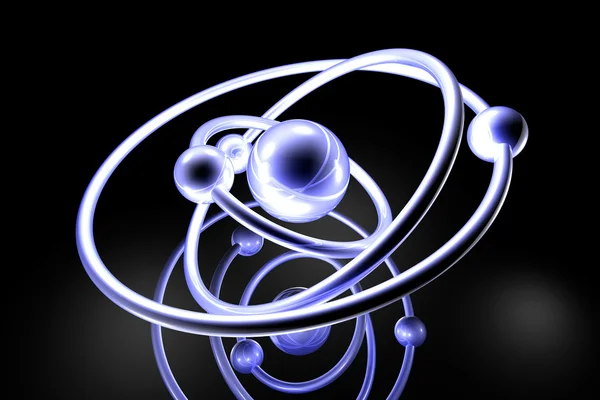 Atomic Model — Stock Photo, Image