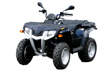 Black ATV clipart