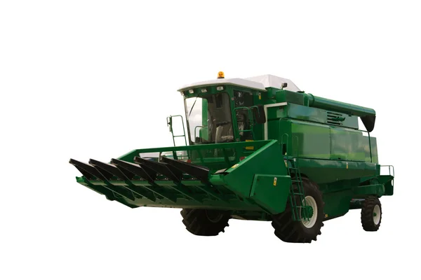 Máquina agrícola verde — Fotografia de Stock