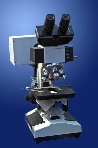 Mikroskop isolering — Stockfoto