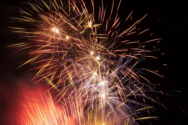 Pozadí Fireworks — Stock fotografie
