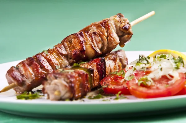Kebab a la parrilla —  Fotos de Stock