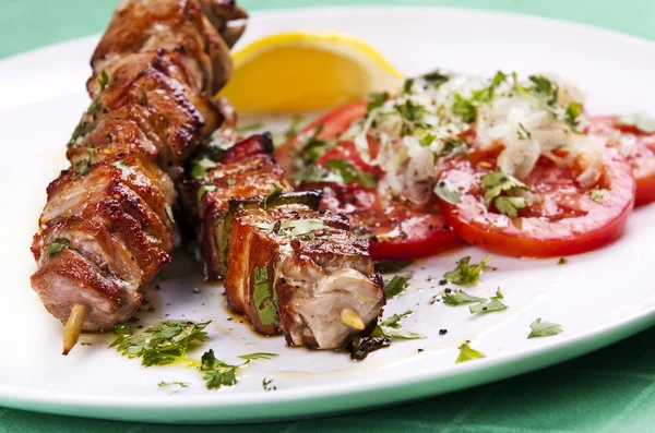 Grilovaný kebab — Stock fotografie