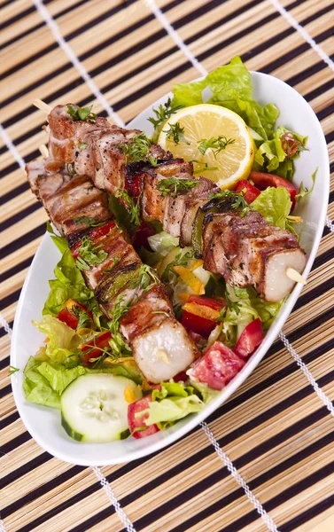 Kuřecí kebab — Stock fotografie