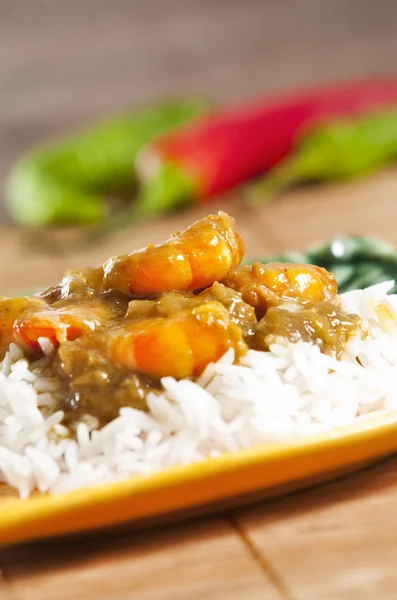Chicken curry — Stock Photo, Image