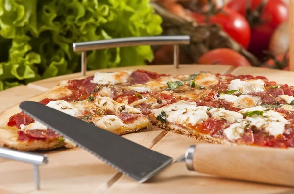 Pizza — Foto Stock