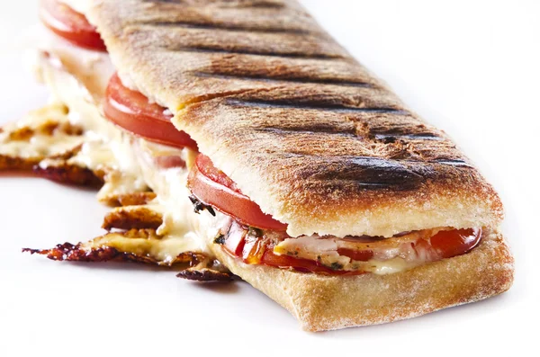 Sandwich de Panini Imagen de stock