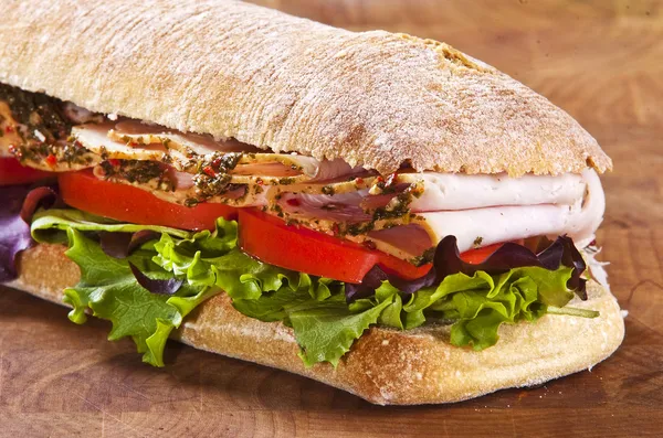 Panini sandviç Stok Fotoğraf