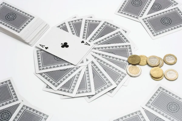 Betting cards — Stock Photo, Image