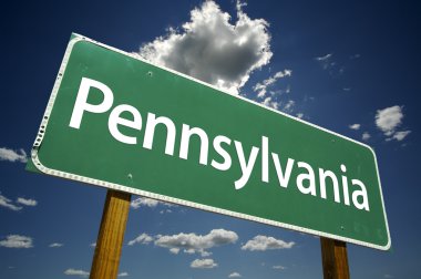 Pennsylvania Road Sign clipart