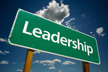 Leadership Road Sign clipart