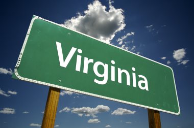 Virginia Road Sign clipart