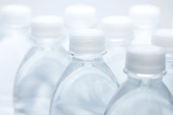 Bottiglie d'acqua Immagine astratta — Foto Stock