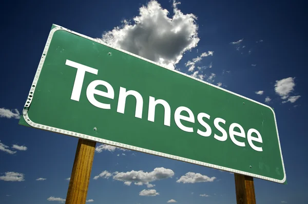 Tennessee verkeersbord — Stockfoto