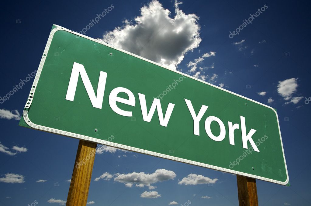 New York Road Sign — Stock Photo © Feverpitch #2329040