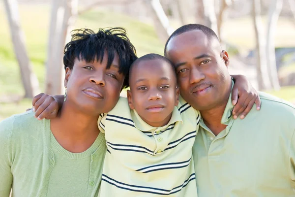 Africká americká rodina — Stock fotografie
