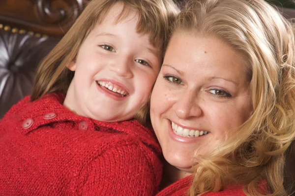 Mother and Daughter Enjoy a Personal Moment — Stock Photo, Image