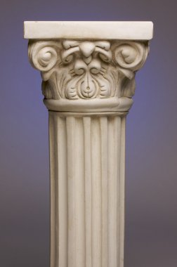 Ancient Column Pillar Replica clipart