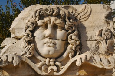 Medusa Ephesus, Turkey clipart