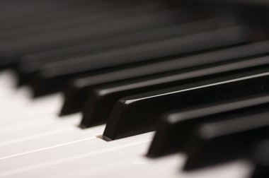 dijital piyano tuşları