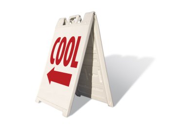 Cool Tent Sign clipart