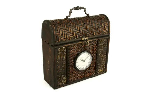 Орнаментальна коробка годинників — стокове фото