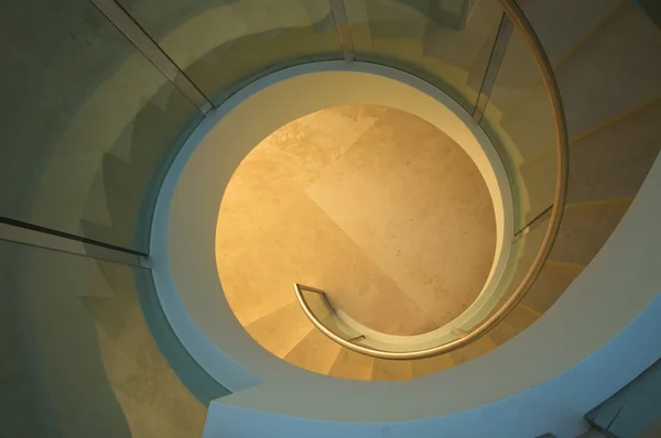 Escadaria em espiral majestosa Abstract — Fotografia de Stock