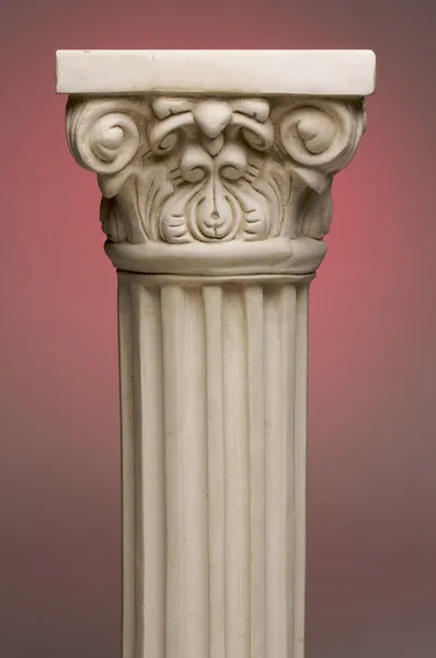 Starověké sloupec pilíř replika — Stock fotografie
