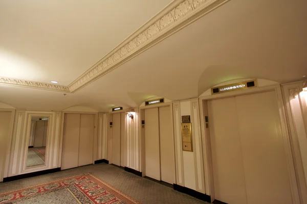 Klassieke Lift lobby — Stockfoto