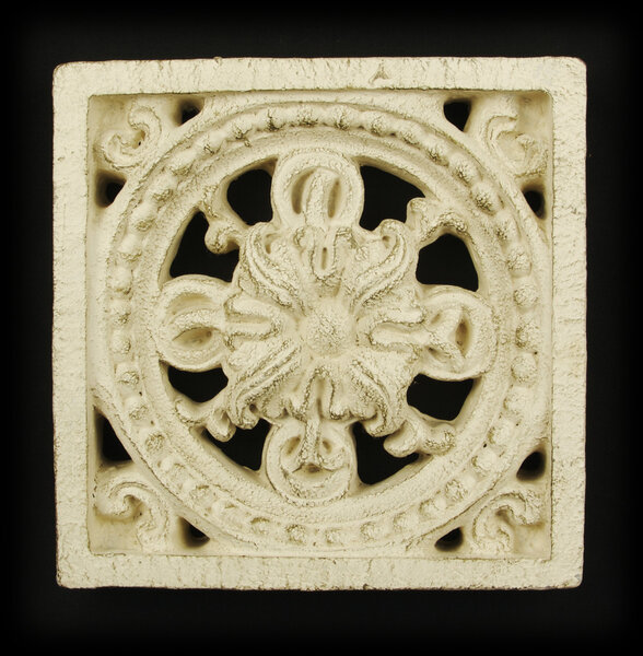 Ornate Wood Carving Ornament