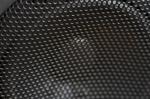 Abstract Macro of Speaker Mesh with Selective Focus — Stock Photo, Image